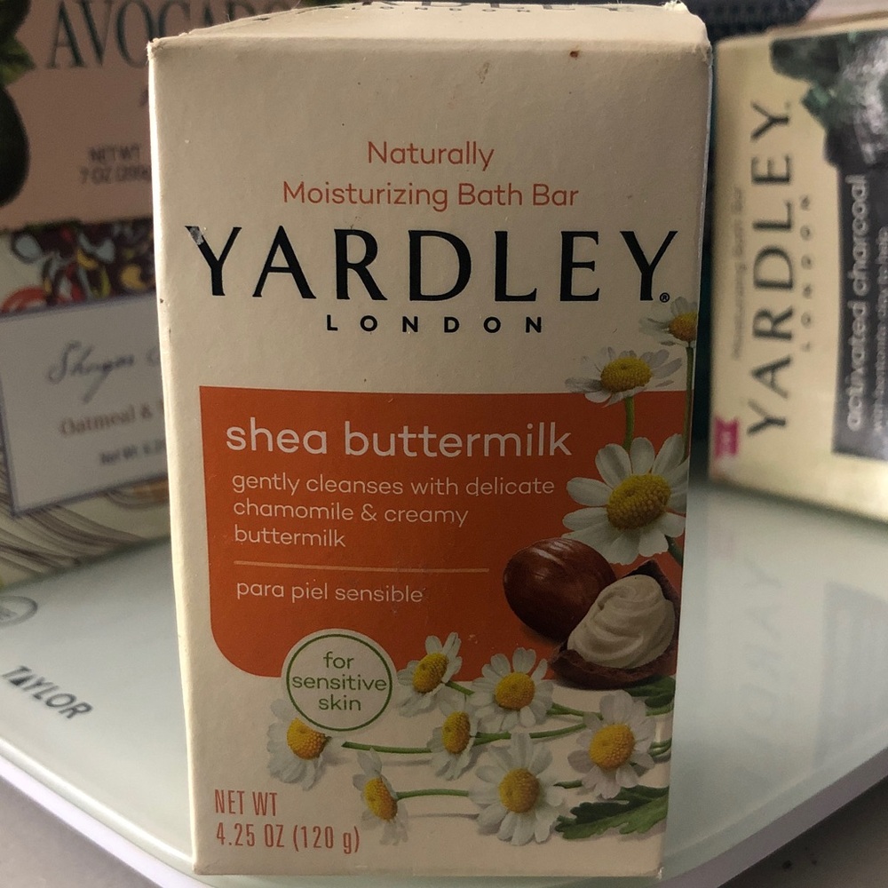 Yardley London Shea Buttermilk Moisturizing Bath Bar